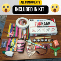 FunKaar: The Ultimate Activity Box For Kids - 35 Projects in 1 Kit
