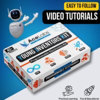 Young Inventors Kit - Programmable Electronics Kit - 40+ Amazing Projects (S.T.E.M Education Kit)