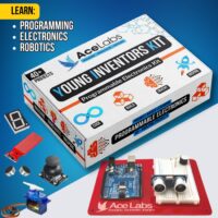Young Inventors Kit - Programmable Electronics Kit - 40+ Amazing Projects (S.T.E.M Education Kit)