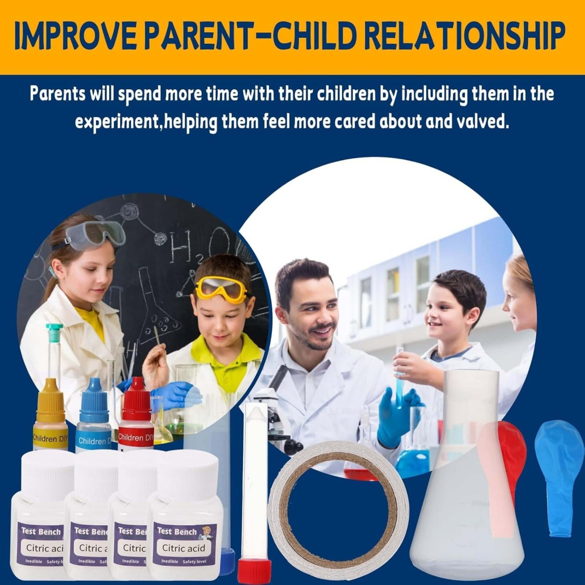 Chemistry STEM Kit - 14+ Experiments