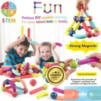 Magnetic Construction Set - 42 Pieces