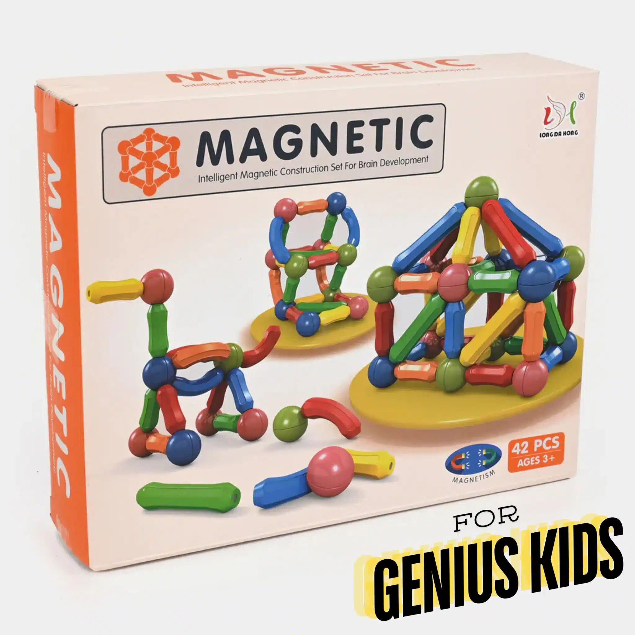For Magnetic Construction Set - 42 Pieces